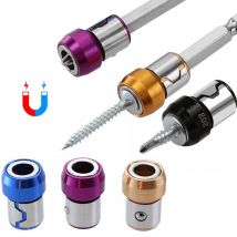 Anneau magnétique en alliage anneau magnétique électrique tournevis Bits -Corrosion forte magnétiseur foret anneau magnétique