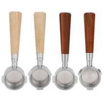 Accessoires de remplacement de poignée de filtre de Portafilter sans fond de café de 51mm adaptés à la Machine de fabrication de café de Delonghi