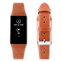 Accessoires de remplacement en cuir de luxe sangles de bracelet pour Fitbit Charge 3 pour femmes hommes