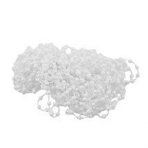 Chaîne de fond de store Vertical en plastique, Clip à 3.5 maillons, pour lamelles de 89mm/112 pouces