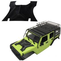 Couvercle de capot de moteur pour voiture 1:10 Traxxas Hsp Redcat Axial Scx10 D90 Rc Rock Crawler Jeep Wrangler