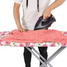 Housse pliante pour planche à repasser portable | Housse de protection en fer à repasser pliable pour protéger les vêtements délicats, installation facile 140x50cm
