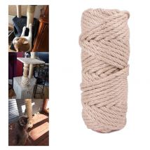 Sisal Seil Katze Baum DIY Kratzen Post Spielzeug Katze Klettergerüst Ersatz Seil Schreibtisch Beine Bindung Seil für Katze Schärfen klaue