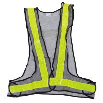 Salut-Viz gilet réfléchissant haute visibilité avertissement trafic Construction équipement de sécurité noir jaune