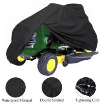 210D Polyester Ride sur la couverture de tracteur de tondeuse à gazon pour le stockage extérieur