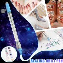 Bricolage électrique manuel Point perceuse stylo outils multifonctionnel Point forets accessoires diamant peinture outils 1 boîte strass L504