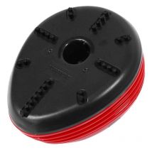 Mini aspirateur de table à piles à motifs coccinelle, rouge