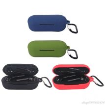 Anti-Slip Schokbestendig Siliconen Beschermhoes Volledige Cover Met Karabijnhaak Voor Huawei Freebuds Lite/Flypods Lite Oortelefoon O20 20