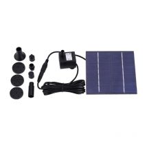 Pompe à eau de fontaine flottante 1.2W | Énergie solaire, pompe à eau pour étang de jardin, piscine, outils de réservoir de poissons, Discount