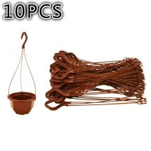 Porte-Pot de fleurs Durable 24/36cm, crochet de suspension pour panier de fleurs, crochets de jardinière de jardin
