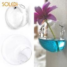 Vase de planteur de fleurs en verre | directe, décoration de jardin de maison, boule de jardin, décoration murale suspendue, fournitures de jardin