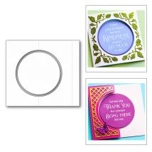 Circle carré cadre modèle métal matrices de découpe feuille pochoirs pour Scrapbooking papier et carte faisant artisanat pas de timbres