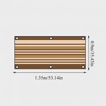 Rideau occultant pour fenêtre de balcon, protection solaire classique, isolation thermique, rideau à la , fourniture d'accessoires de jardin pour la maison