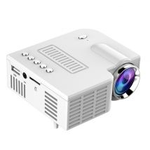Projecteur Portable UC28C filaire même écran Hd projecteur à domicile Mini projecteur 3D Mini projecteur vidéo de film