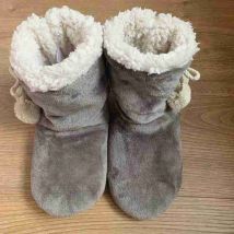 dames femmes pantoufles bottes bottes fausse fourrure mousse à mémoire de forme semelle souple bottes de sol