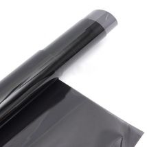 Film de remplacement autocollant + grattoir | Film à teinter en verre, accessoire de remplacement 50cm x 1m 15% VLT Black Pro fenêtre, Durable