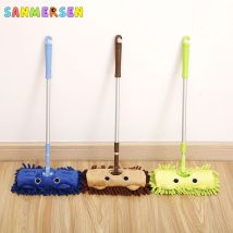 Ustensiles miniatures pour enfants à balai de cuisine, jouets pour faire semblant de jouer, Mini réglage de l'entretien ménager, serpillère et brosse de nettoyage sur les sols