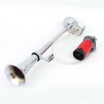 150DB fort voiture Air klaxon Kit 12V simple trompette compresseur Bocina pour camions voitures unique trompette voiture Air klaxon Super fort