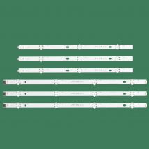 862m LED rétro-éclairage bande de lampe 7 LED s pour LG 43 pouces TV 43LX300C-CA LF51-FHD-A HC430DUE COB 43LH51_FHD A SSC_43inch_FHD