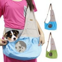 Sac à dos en toile pour chiens chat | Sacoche pliable pour chiot, sac à dos, fournitures d'animaux, accessoires de Transport pour chiens