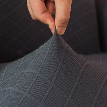 Housse de canapé inclinable élastique, housse de canapé anti-dérapant lavable maison housse de Protection pour fauteuil TV-fauteuil relaxant vin rouge