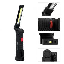 Multi-Functionele Cob Werklampen Zaklamp Vouwen Noodverlichting Auto Reparatie Lashlight Magneet Led Verlichting Huishoudelijke