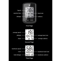 GPS vélo sans fil ordinateur vélo compteur de vitesse Bluetooth odomètre pour vélo de route vélo de montagne X85