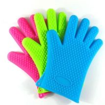 Silicone four cuisine gant épais cuisson Barbecue gril gant four mitaine cuisson gant Barbecue gant cuisine Gadgets
