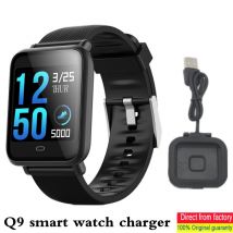 Q9 montre intelligente, accessoires intelligents; 100% chargeur d'origine pour Q9 montres intelligentes, original authentique Q9 Reloj inteligente chargeur