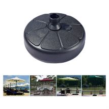 #50 extérieur jardin plage parapluie support en plastique Parasol Base Patio tige diamètre Patio parapluie socle