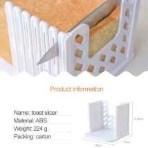 Coupe-pain outils de Guide de coupe | Épissure en plastique, coupe-pain, porte-pain, outil d'accessoires de cuisine
