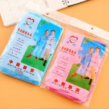 Poncho de pluie jetable imperméable, 10 pièces, imperméable, capuche de randonnée, couleur aléatoire