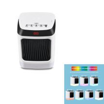 Radiateurs électriques ventilateur comptoir Mini chambre à la maison pratique rapide économie d'énergie plus pour le chauffage d'hiver