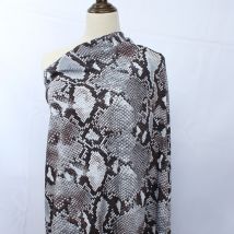 Robe en tissu de serpent à la | Scraf de 148cm par mètre