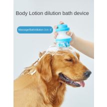 Brosse de bain pour chien/Golden Retriever, artefact Teddy/Golden Retriever, stallage des doigts des animaux domestiques, stockage des mains, diluer, LOTION corporelle, fournitures pour chat
