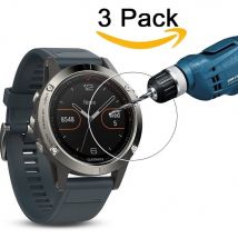 Protecteur d&#39;écran, Film en verre trempé 2.5D pour Garmin Fenix 5 GPS, accessoires de montre intelligente