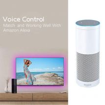 WIFI Smart RGBW Led contrôleur de bande + télécommande infrarouge (IR) 24 touches sans fil pour les lumières de bande multicolores, Compatible avec