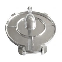 Presse à pâte robuste en aluminium non revêtu, 8 pouces, pliable, Tortilla, ustensiles de cuisson, outils de fabrication de gâteaux aux œufs, Gadget de cuisine, 1 pièce