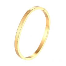 5cm diamètre mignon cercle petit coeur bracelet pour enfants de en acier inoxydable couleur or bijoux fille enfants