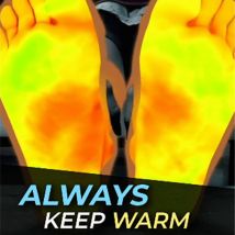 Chaussettes chauffantes en Tourmaline pour femme, idéales pour l'hiver, pour le Ski et la randonnée, soulage la douleur