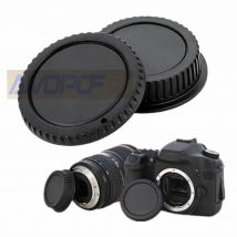 Boîtier de caméra EOS et capuchons d'objectif arrière, compatibles avec pour Canon EOS Mount pour EF 5D II III 7D 70D 700D 500D 550D 600D 1000D