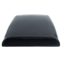 Couvercle décoratif d'admission de flux d'air | Capot de véhicule en ABS noir, capot de voiture