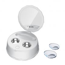 Nettoyage Ultra sonique domestique lentille de Contact réservoir inoxydable 3 Minutes lavage rapide pour lentilles de Contact boîte de nettoyage Ultra sonique