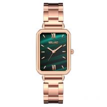 Authentique montre de européenne et américaine femme grande rectangulaire petite montre pour femme
