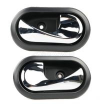 Poignée de porte intérieure de voiture | 8200733848 8200733847 , poignées de porte intérieure de voiture, bouton de porte intérieure pour Renault Logan -