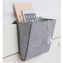 Portable chevet suspendu sac de rangement support de ménage pour articles divers Magazines téléphone tissu organisateur matelas livre à distance
