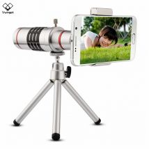 universel 18X caméra Zoom télescope optique avec Mini trépied pour Smartphone IP SAM Note 2 3 4 5 galaxy S4 S5 S6 S7 edge