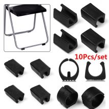 10 pièces coussin de jambe de chaise u-type tapis de Tube Anti-avant inclinaison plancher glisse tubes casquettes pare-chocs amortisseur tabouret chaise pied utile protection de sol