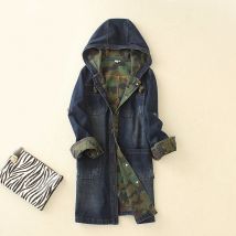 Vestes manteaux automne veste en jean recadrée Streetwear Vintage déchiré en détresse veste en jean recadrée manteau court femmes