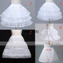 Fleur filles sous-jupe Cosplay fête robe courte jupon Lolita jupon Ballet Tutu jupe Rockabilly Crinoline jupe bouffante